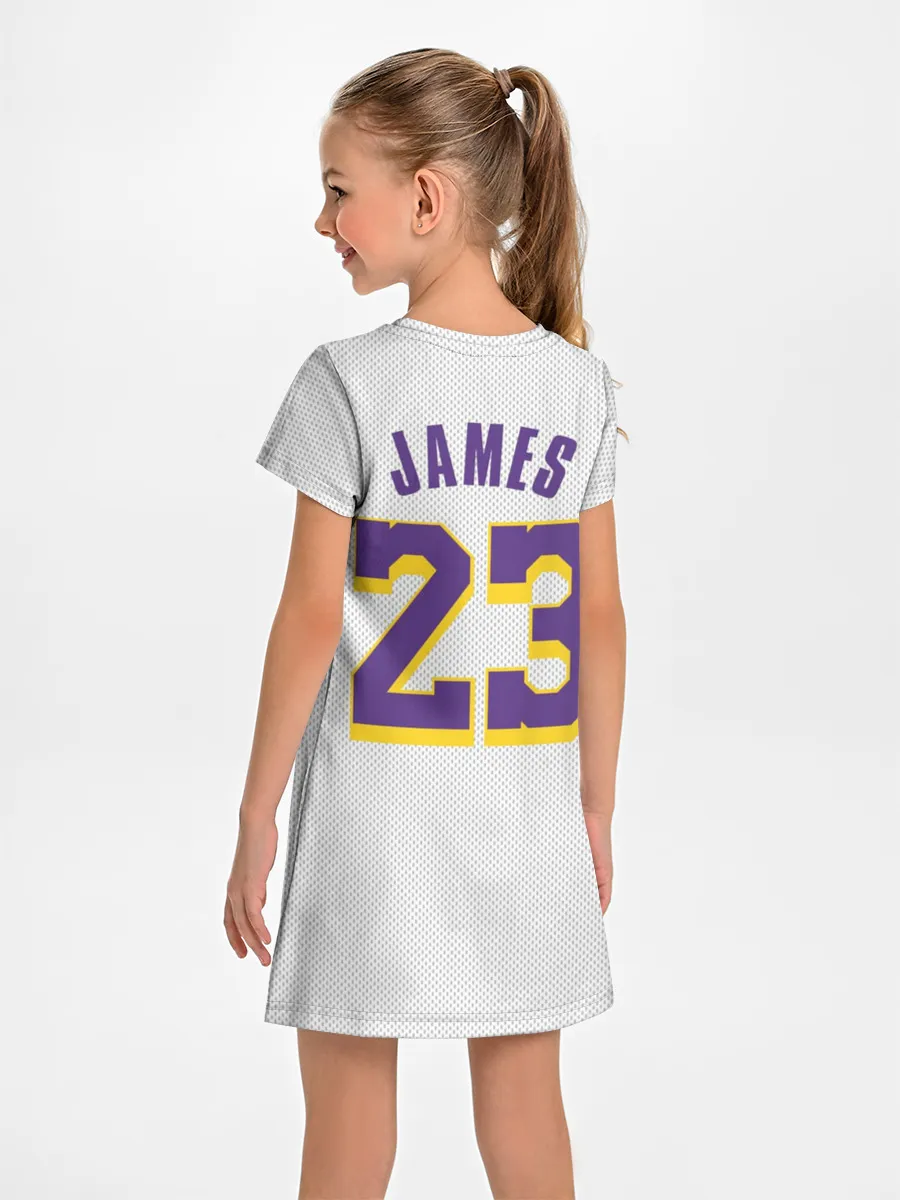 Детское платье / James 18-19 third LA Lakers