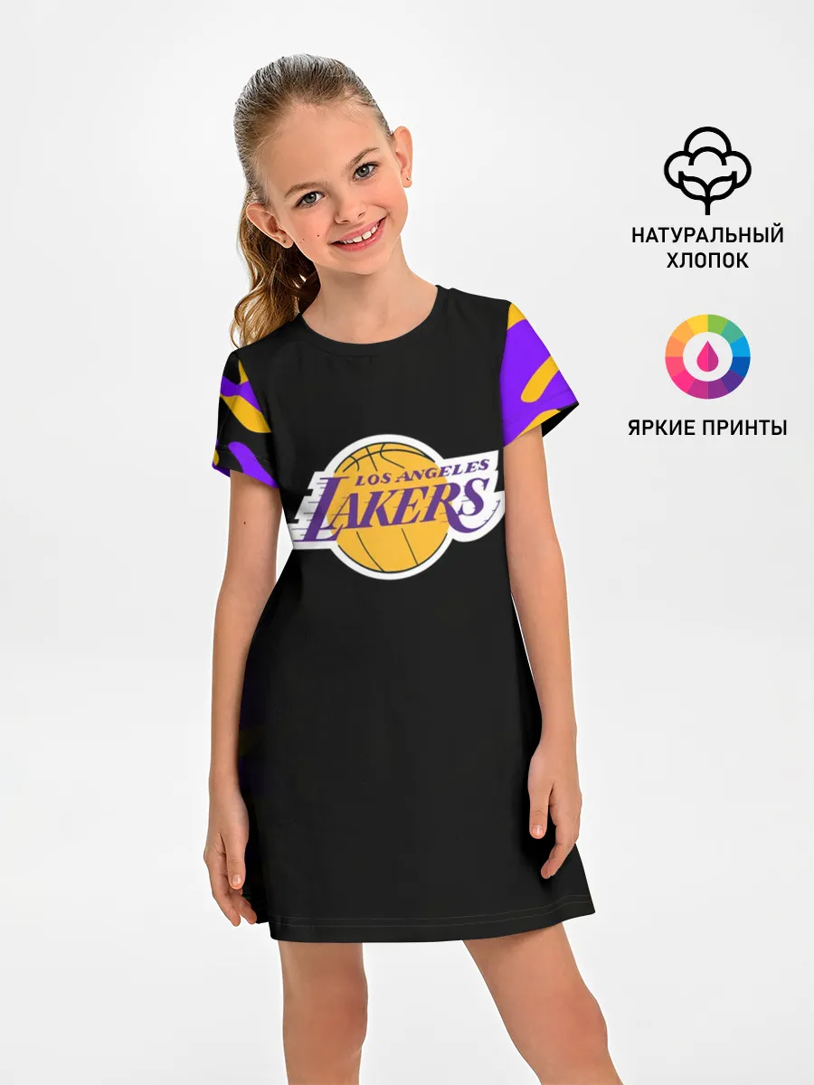 Детское платье / LA LAKERS