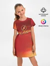 Детское платье / The Flash Logo Pattern