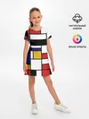 Детское платье / Color blocking