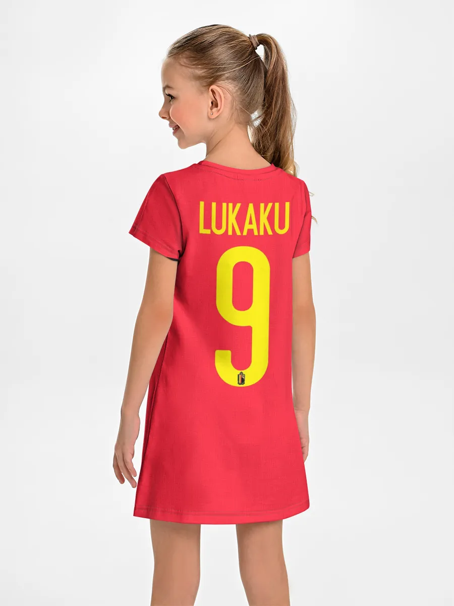 Детское платье / Lukaku home EURO 2020