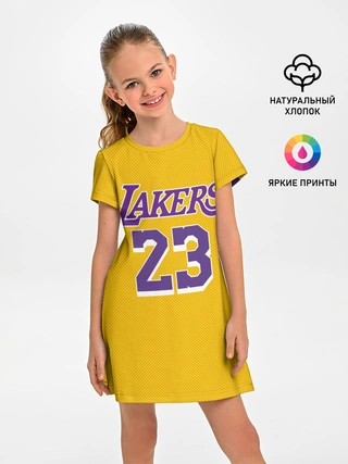 Детское платье / James 18-19 LA Lakers home