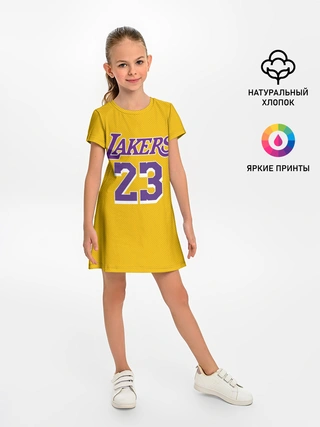 Детское платье / James 18-19 LA Lakers home