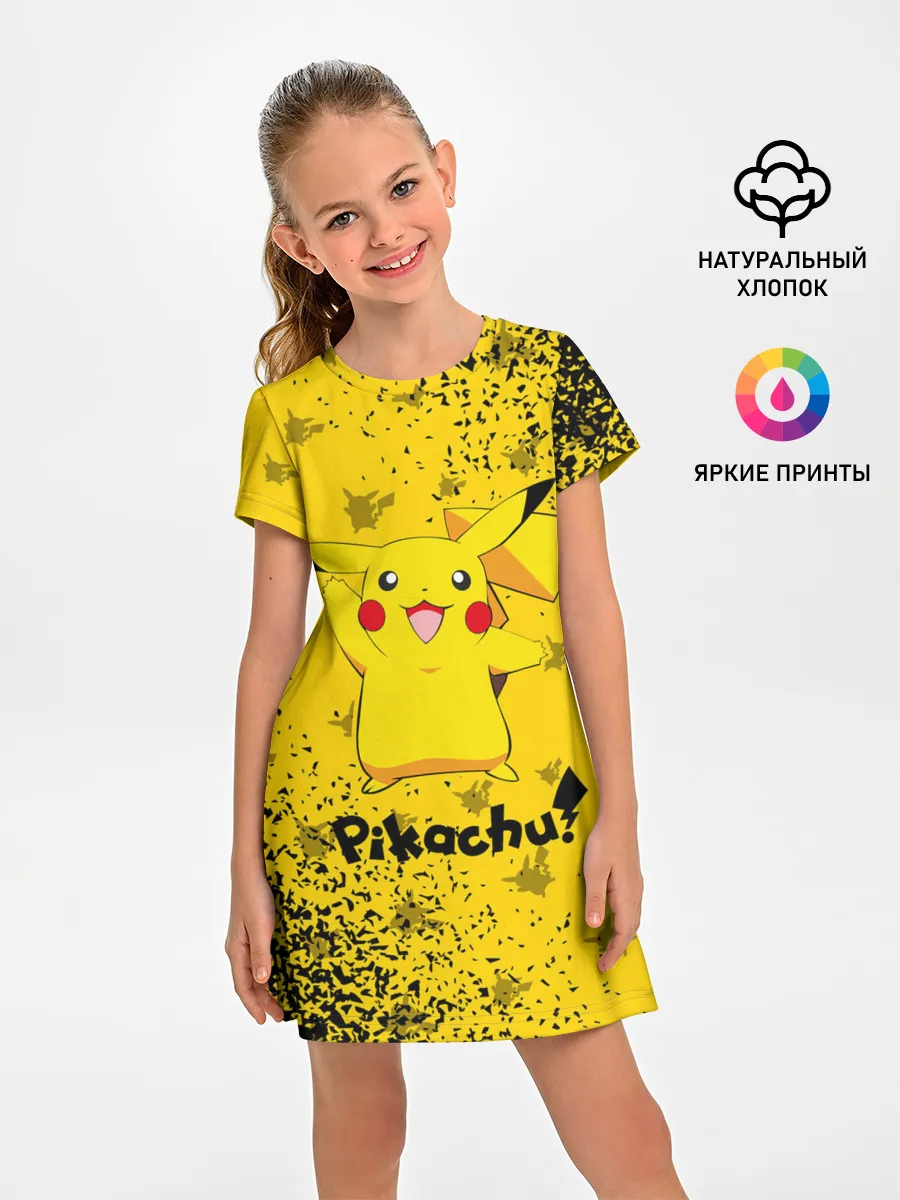 Детское платье / ПИКАЧУ / PIKACHU