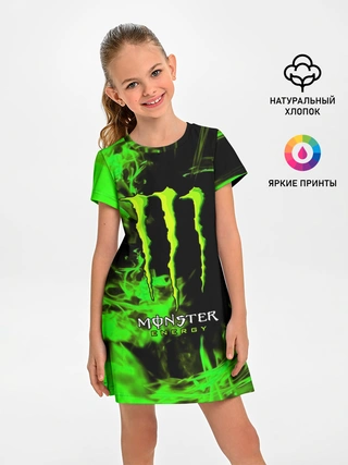 Детское платье / MONSTER ENERGY