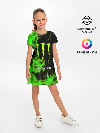 Детское платье / MONSTER ENERGY