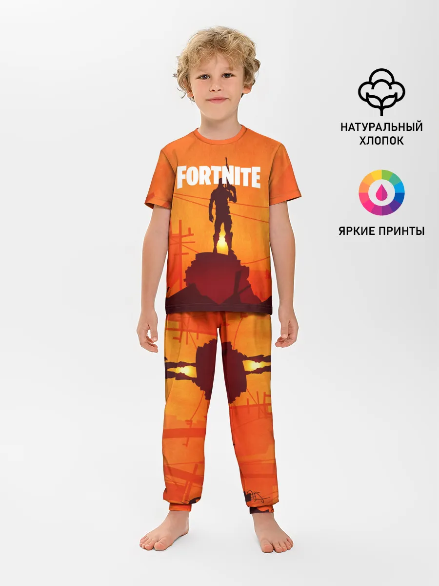 Детская пижама с брюками / Fortnite.