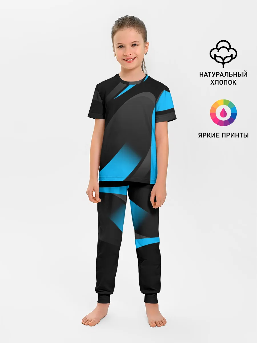 Детская пижама с брюками / SPORT WEAR BLUE