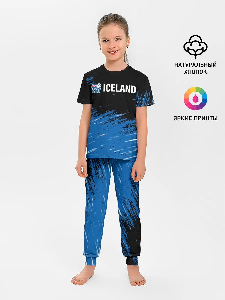 Детская пижама с брюками / KSI ICELAND.