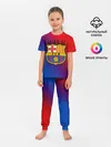 Детская пижама с брюками / FC Barcelona color sport