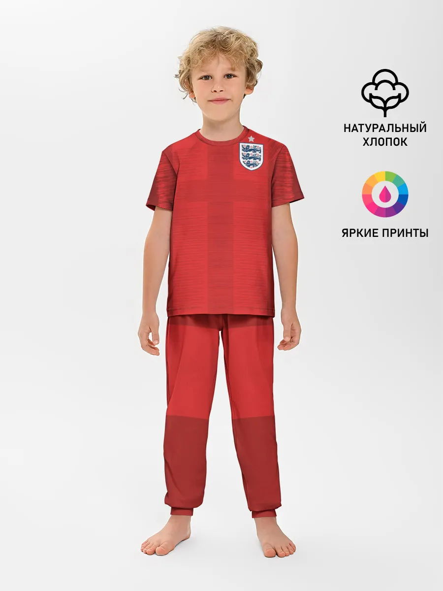 Детская пижама с брюками / England away WC 2018