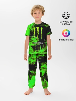 Детская пижама с брюками / MONSTER ENERGY