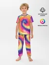 Детская пижама с брюками / TIE-DYE MULTICOLOR