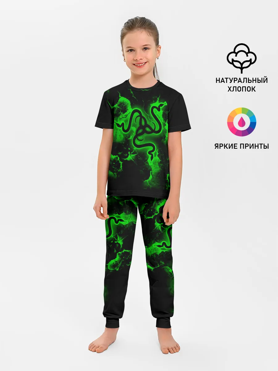 Детская пижама с брюками / RAZER