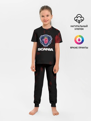 Детская пижама с брюками / Scania