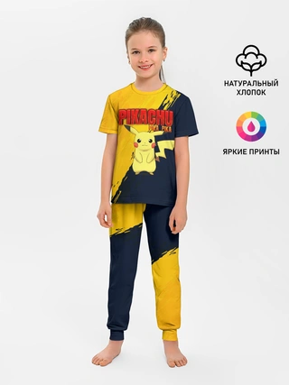 Детская пижама с брюками / PIKACHU PIKA PIKA | ПИКАЧУ