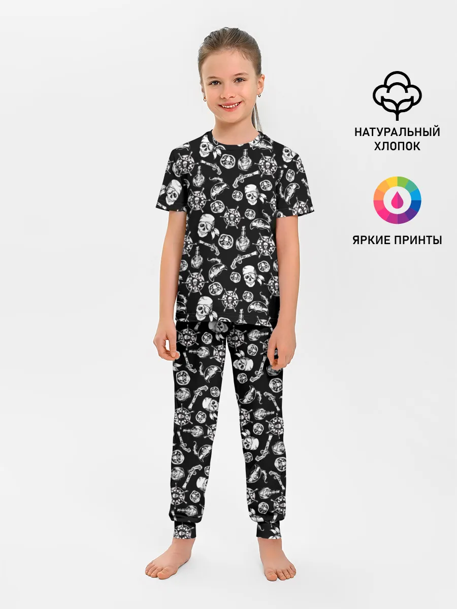 Детская пижама с брюками / Pirates Pattern