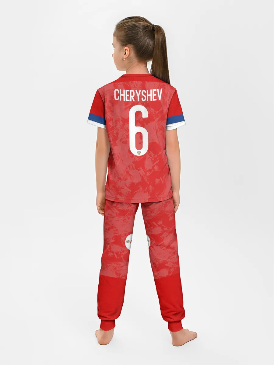 Детская пижама с брюками / Cheryshev home EURO 2020