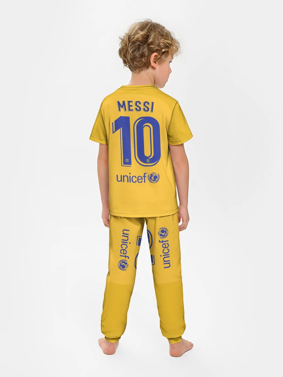 Детская пижама с брюками / Messi 4-th kit 19-20