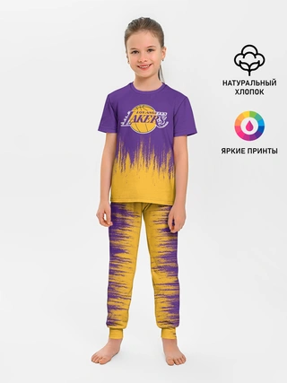 Детская пижама с брюками / LA LAKERS