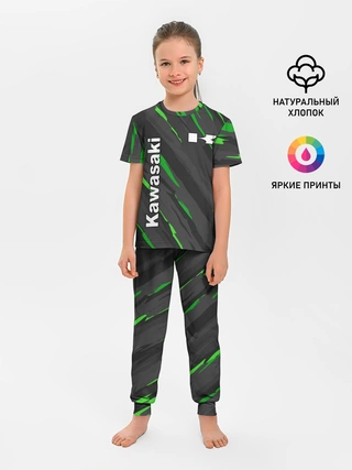 Детская пижама с брюками / KAWASAKI / КАВАСАКИ / SPORT