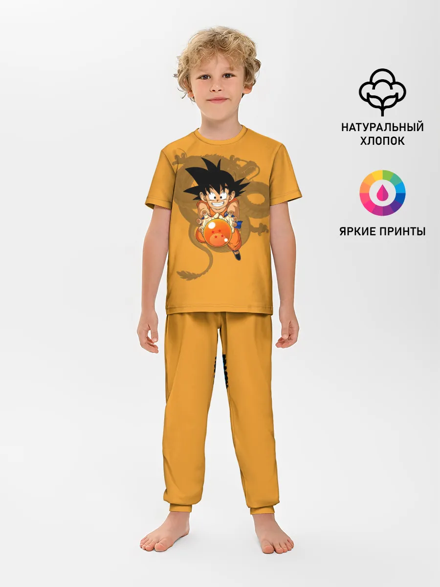 Детская пижама с брюками / Kid Goku