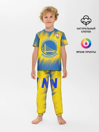 Детская пижама с брюками / Golden State Warriors