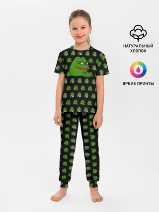 Детская пижама с брюками / Frog Pepe