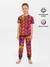 Детская пижама с брюками / Colorful weave