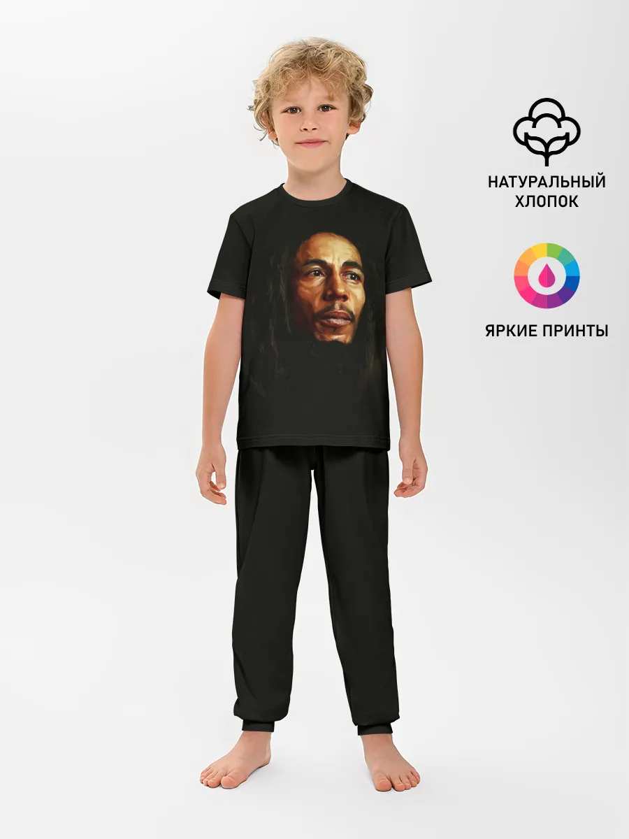 Детская пижама с брюками / Bob Marley Art