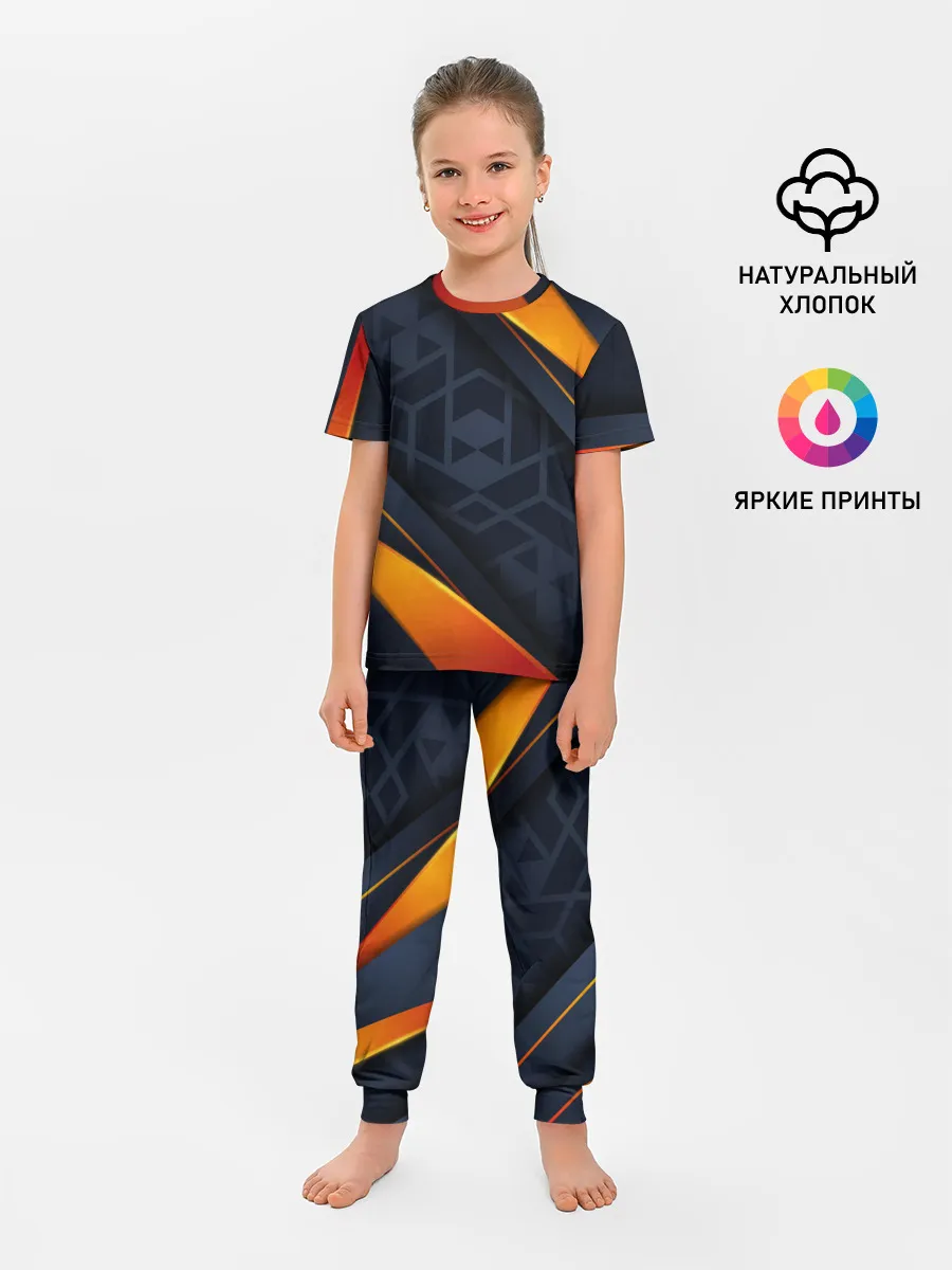 Детская пижама с брюками / BLACK ORANGE