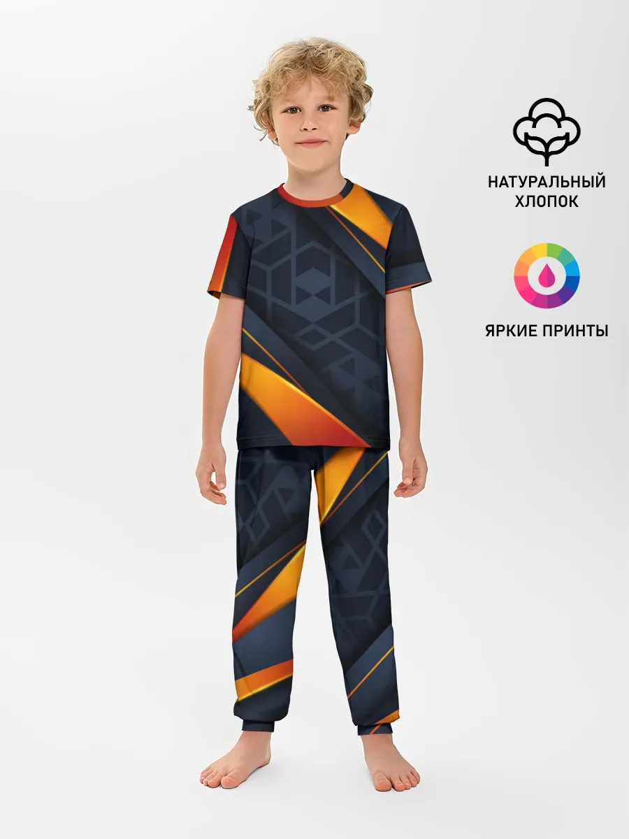 Детская пижама с брюками / BLACK ORANGE