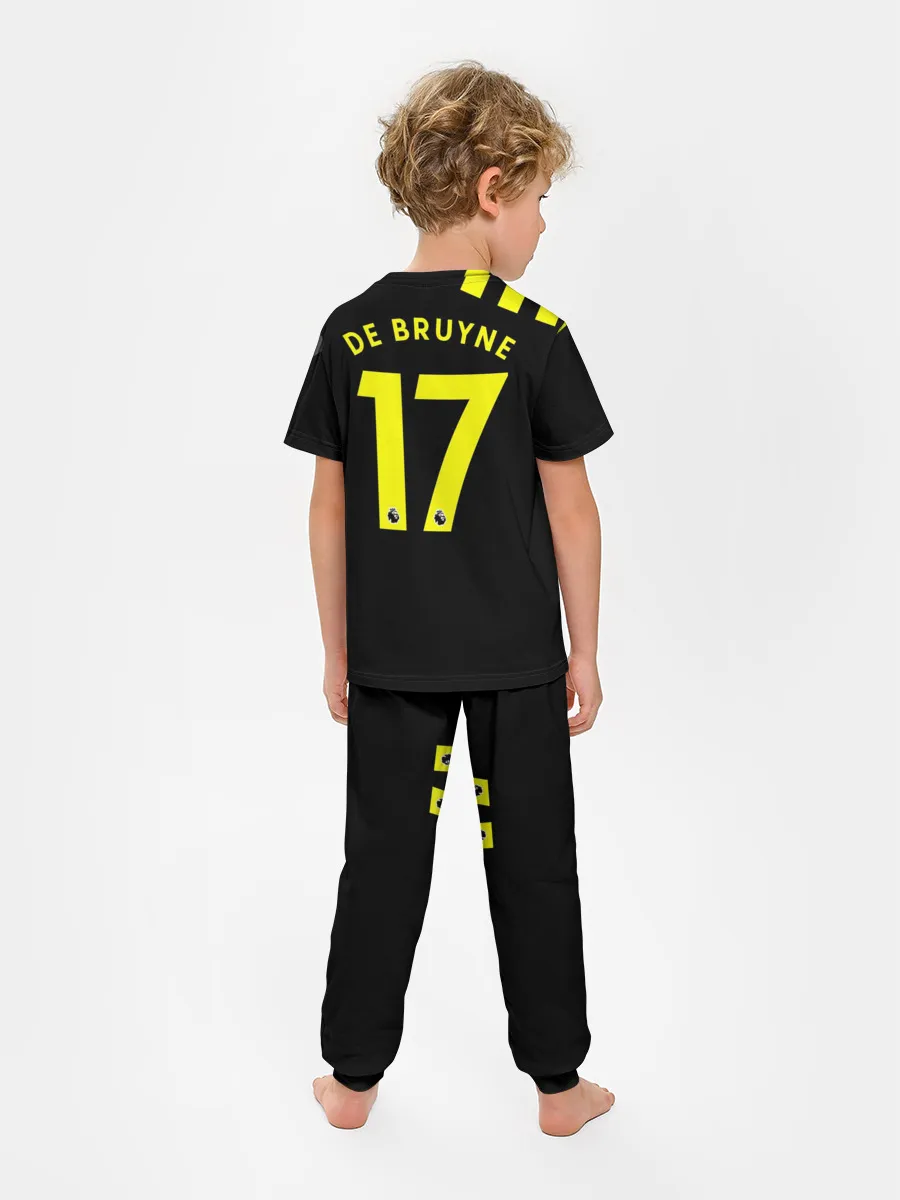 Детская пижама с брюками / De Bruyne away 19-20