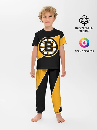 Детская пижама с брюками / Бостон Брюинз, Boston Bruins