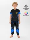 Детская пижама с брюками / Russia-sport collection BLUE