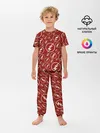 Детская пижама с брюками / The Flash Logo Pattern