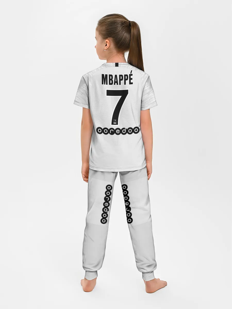 Детская пижама с брюками / Mbappe away 18-19