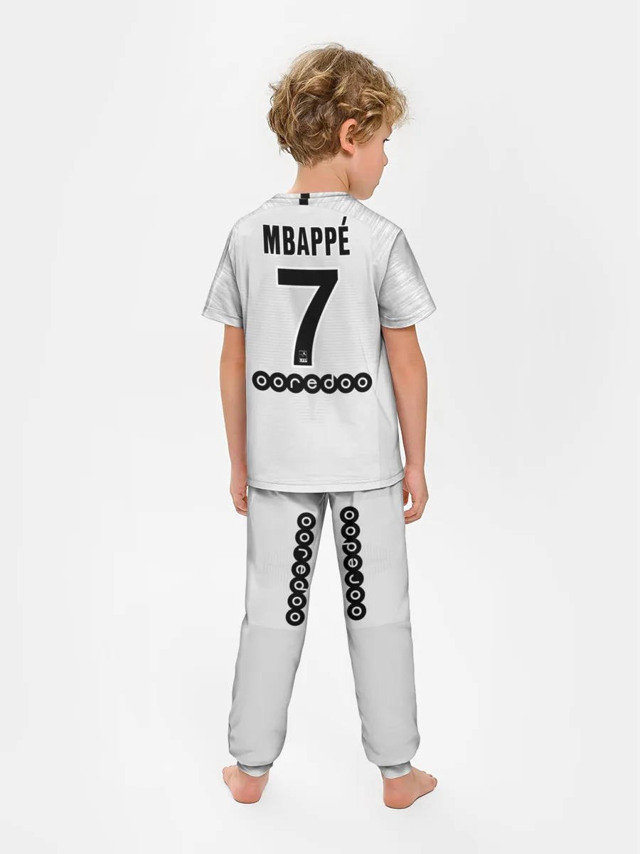 Детская пижама с брюками / Mbappe away 18-19