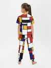 Детская пижама с брюками / Color blocking