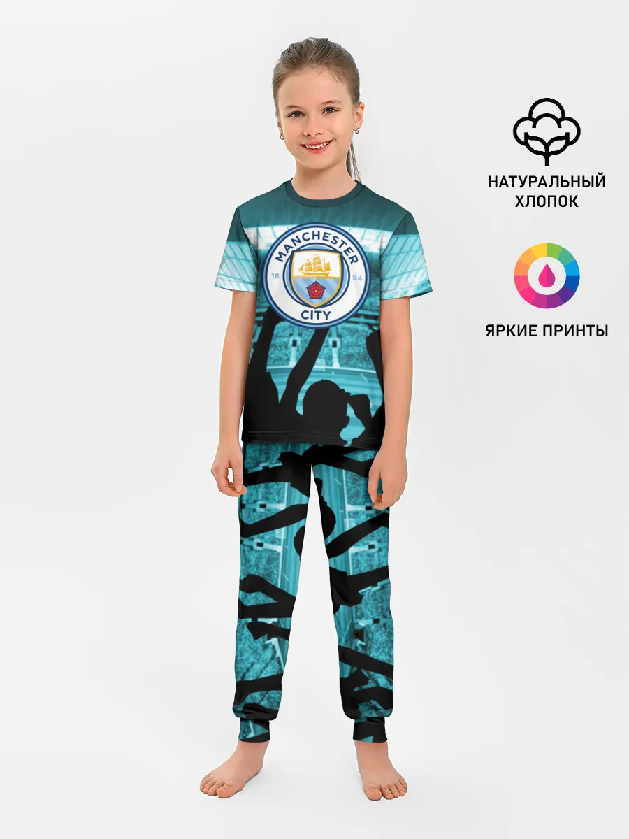 Детская пижама с брюками / Manchester City