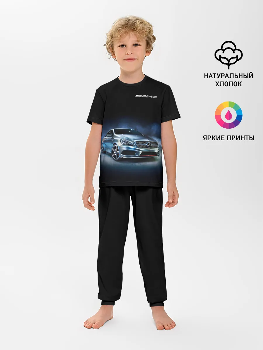 Детская пижама с брюками / Mercedes AMG