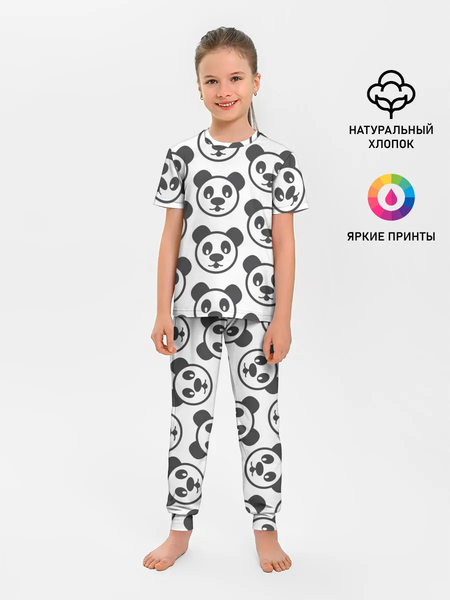 Детская пижама с брюками / panda