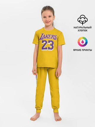 Детская пижама с брюками / James 18-19 LA Lakers home