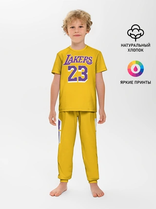 Детская пижама с брюками / James 18-19 LA Lakers home