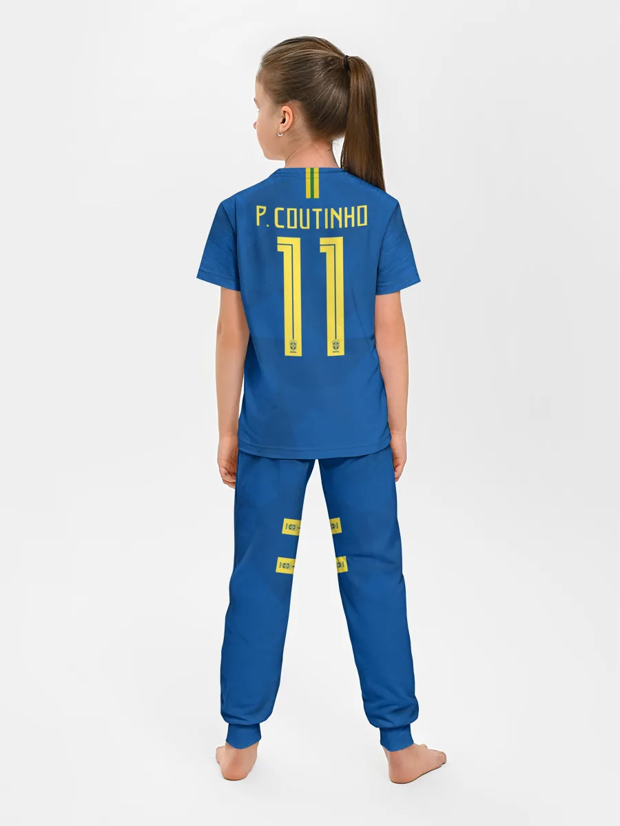 Детская пижама с брюками / Coutinho away WC 2018