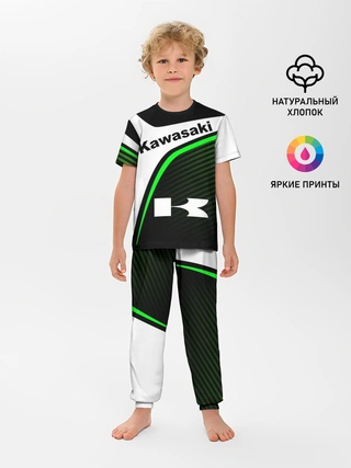 Детская пижама с брюками / KAWASAKI / КАВАСАКИ / SPORT