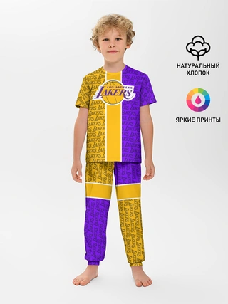 Детская пижама с брюками / LA LAKERS