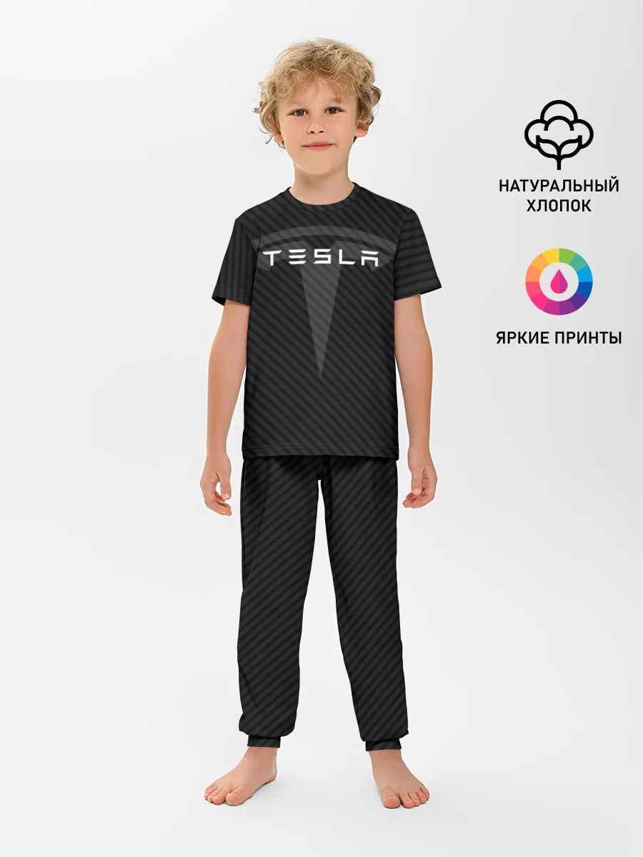 Детская пижама с брюками / TESLA (1)