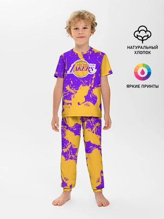 Детская пижама с брюками / LA LAKERS