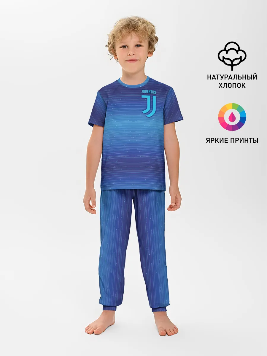 Детская пижама с брюками / Juventus new uniform